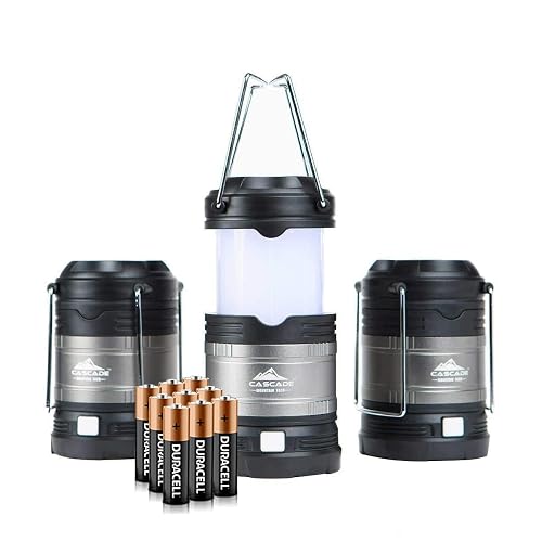 Cascade Mountain Tech Pop-Up IPX4 Water-Resistant LED