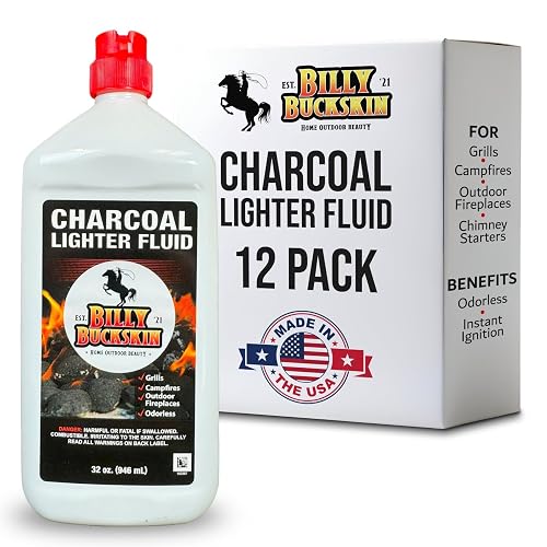 Charcoal Lighter Fluid - 12 Pack Clean