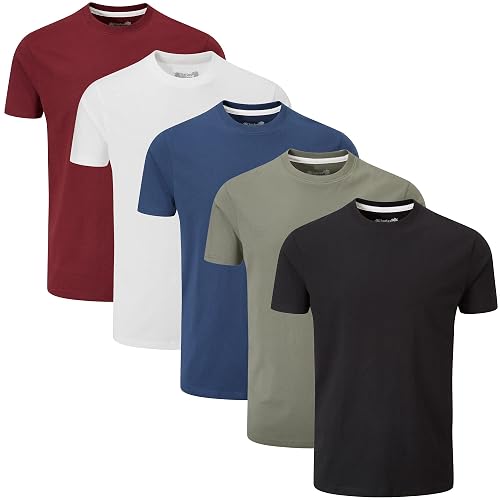 Charles Wilson Men's 5 Pack Crew Neck