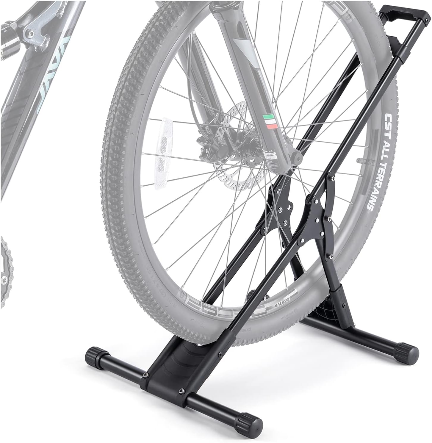 CHEPARK Indoor Bike Floor Stand: Garage & Home Bicycle Parking Rack