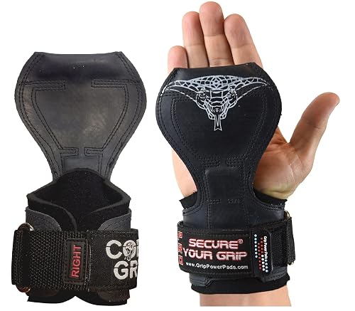 Cobra Grips Weight Lifting Gloves with Adjustable