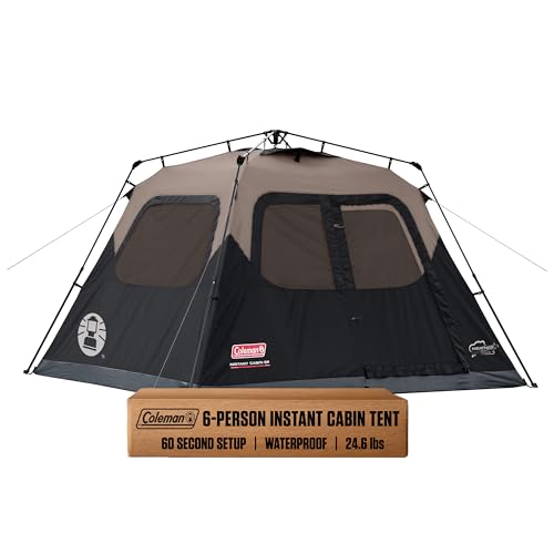 Coleman 4/6/8/10 Person Instant Camping Tent