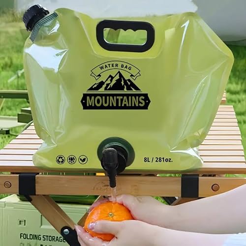 Collapsible Water Container with Spigot