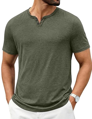 COOFANDY Men's T Shirts Short Sleeve Casual