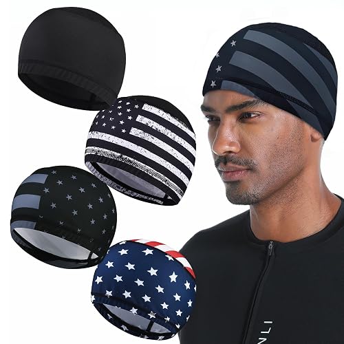 Cooling Skull Caps for Men Helmet Liners