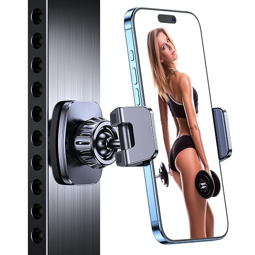 Coolpow Magnetic Phone Holder for Gym【Strong Magnets】
