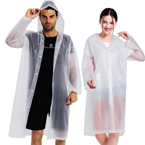 COOY Rain Coats - Reusable EVA Rain