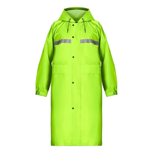Coralrain Long Hooded Raincoat Safety Waterproof Emergency