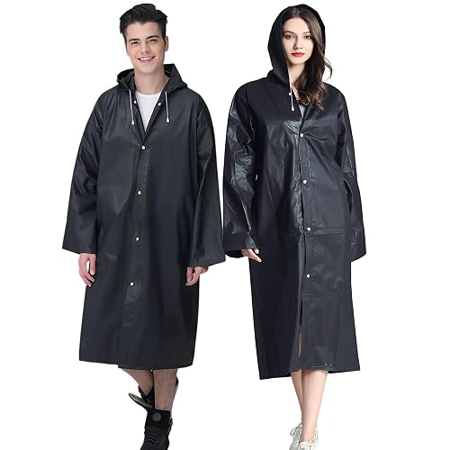 Cosowe Rain Ponchos Reusable