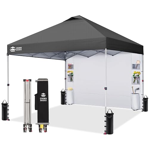 CROWN SHADES Canopy Tent 10x10 Pop Up