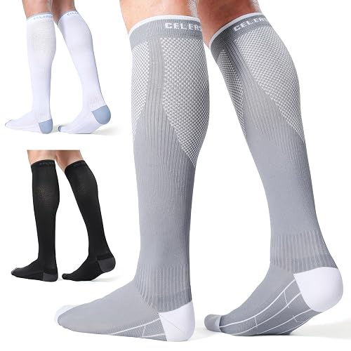 CS CELERSPORT 3 Pairs Compression Socks for