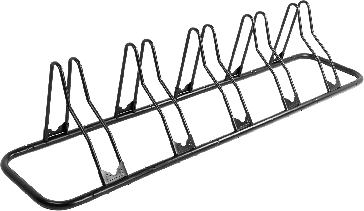 CyclingDeal Floor Parking Rack: Indoor MTB & Road Bike Stand for Garages