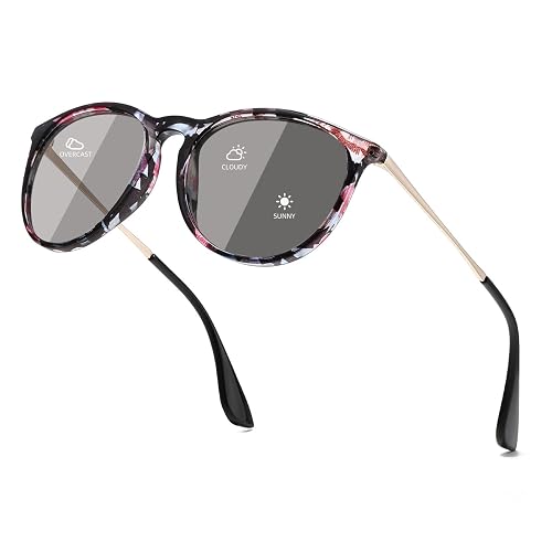 D Lolylad Polarized Photochromic Driving Sunglasses For