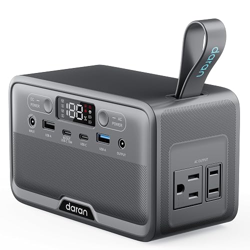 DARAN Portable Power Station 89. LiFePO4 Battery