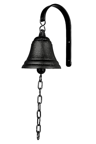 DECONOOR Vintage Cast Iron Dinner Bell as