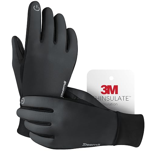 Deemii Winter Gloves Men Women Made with