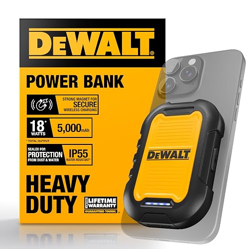 DEWALT Heavy Duty Magnetic Power Bank 5
