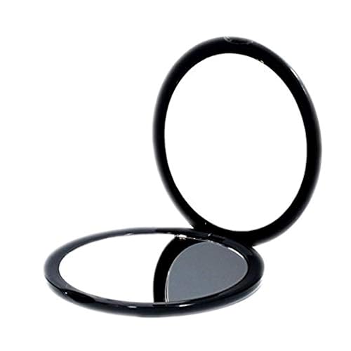 deweisn Magnifying Compact Cosmetic Mirror Elegant Pocket