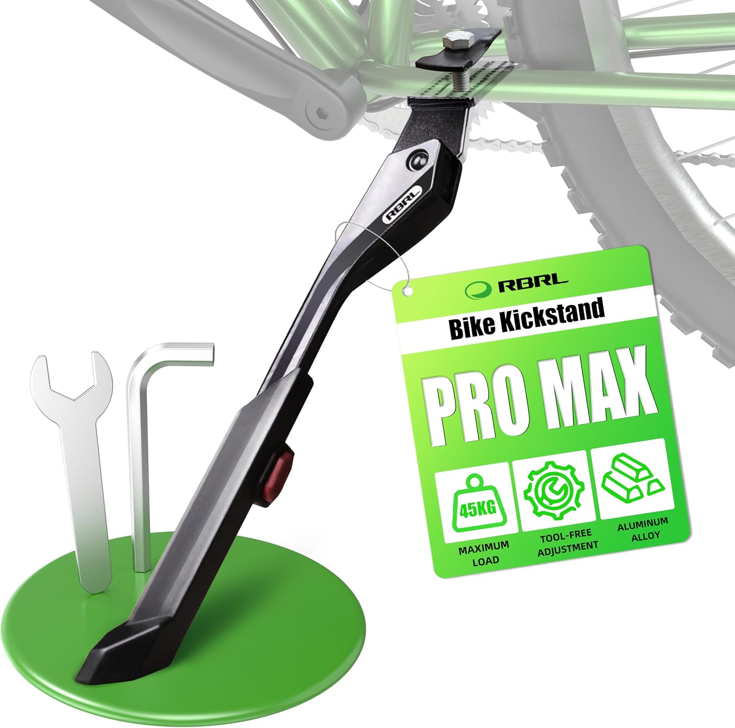 Dewier Kickstand Aluminium Adjustable Center
