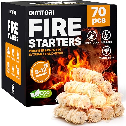 DIMTORI 70 pcs Fire Starter - Natural