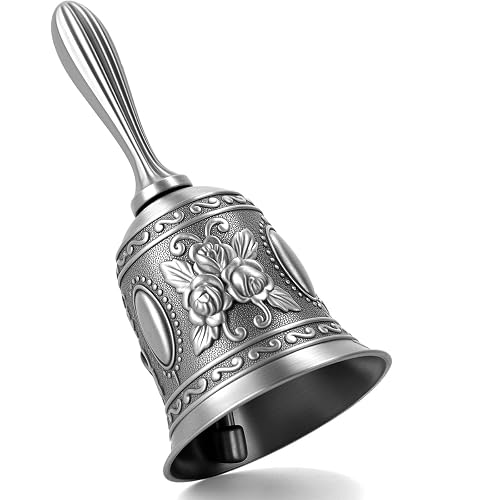 DomeStar Silver Hand Bell – Loud Call