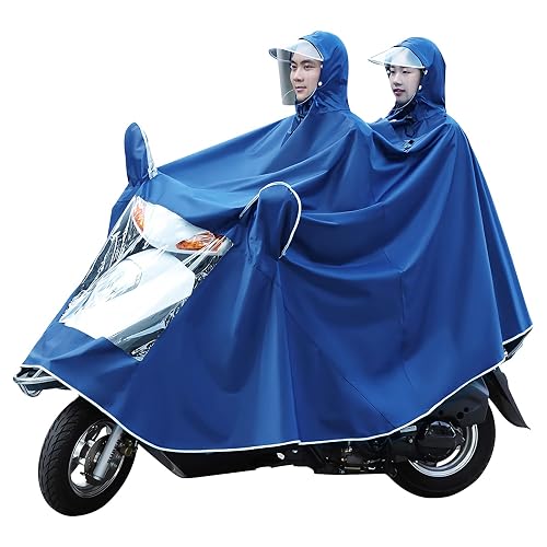 Double Brim Motorcycle Poncho Outdoor Bike/ /Scooter