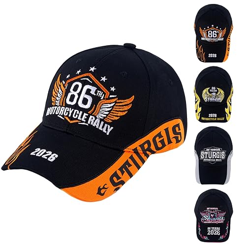 Dream Apparel Sturgis Hat Motorcycle Adjustable Baseball