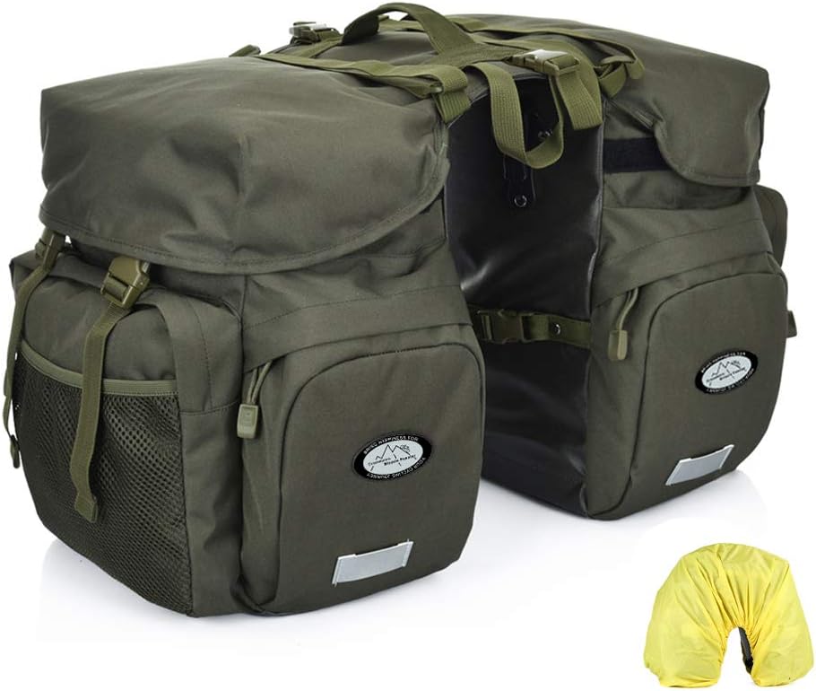 Dreamoon Cycling Panniers Waterproof Reflective