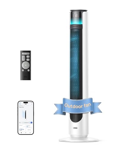 DREO Smart Tower Fan for Outdoor &