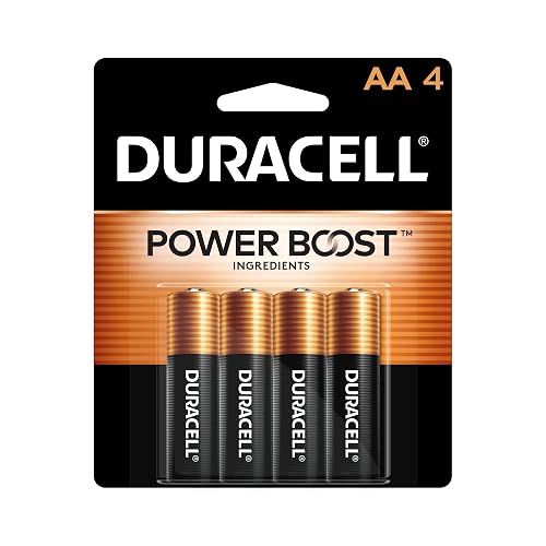Duracell Coppertop Double AA Batteries with Power