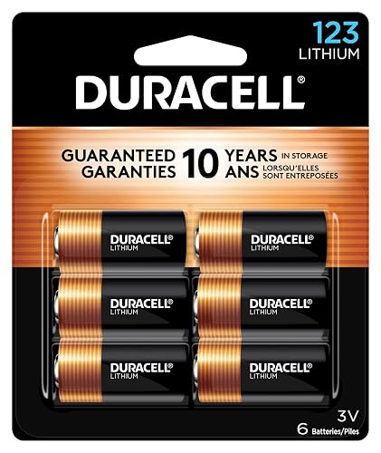 Duracell CR123A Lithium Battery