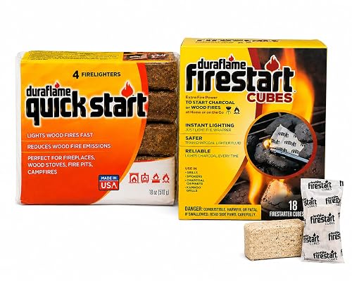 Duraflame Fire Starter Bundle – Firestart Cubes