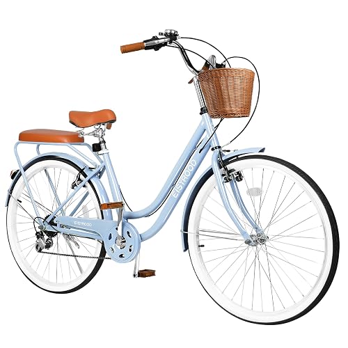 EISYROOD 26 Inch Beach Cruiser Bike for