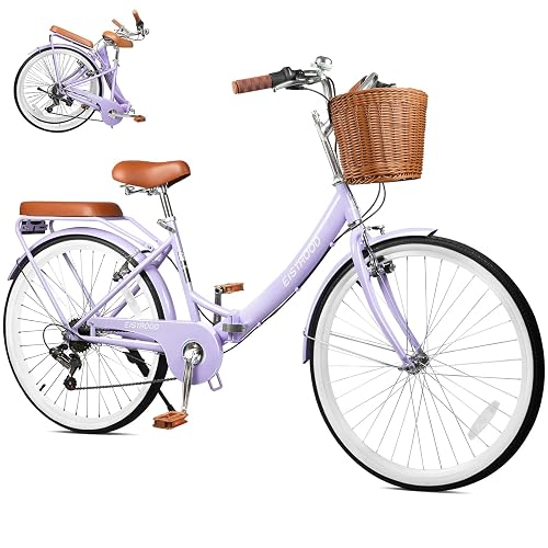 EISYROOD 26 Inch Beach Cruiser Bike for