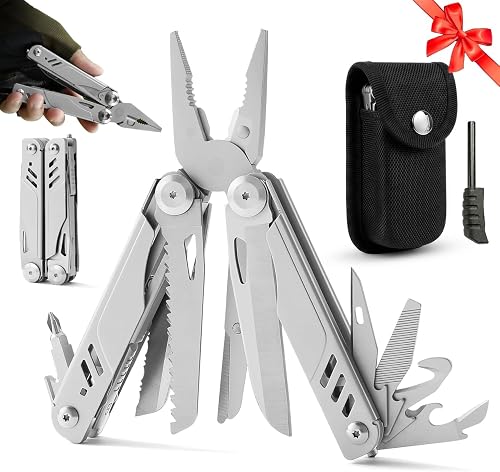 Elvesoar 21-in-1 Stainless Steel Multitool Pliers with