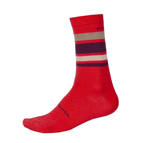 Endura Unisex Baabaa Merino Stripe Cycling Socks
