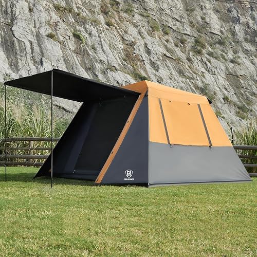 EVER ADVANCED Blackout 6 Person Camping Tent