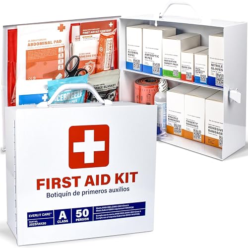 EVERLIT CARE 2-Shelf OSHA-Compliant First Aid Kit