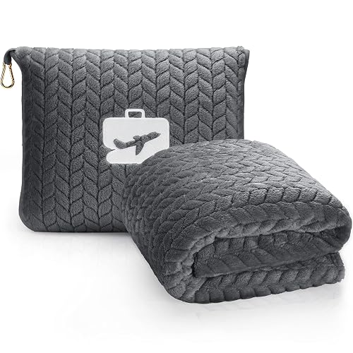 EverSnug Travel Blanket & Pillow 68x42 -