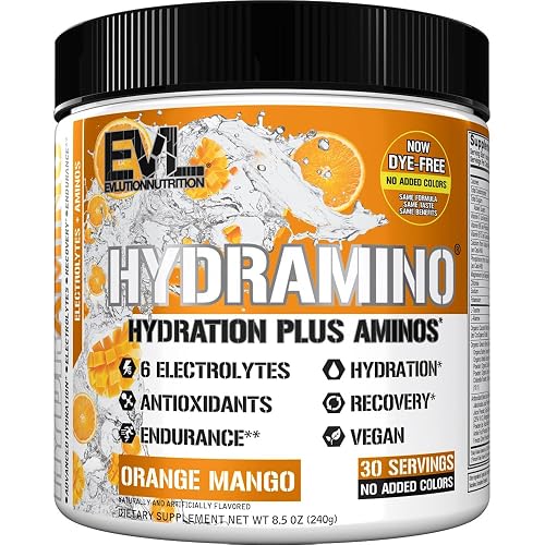 Evlution Nutrition HYDRAMINO Complete Hydration Multiplier