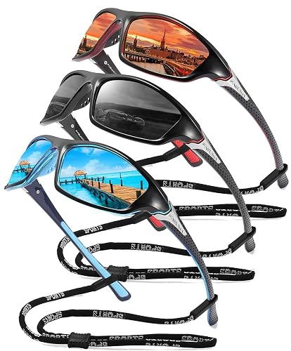 FAGUMA Sports Polarized Sunglasses For Men Cycling
