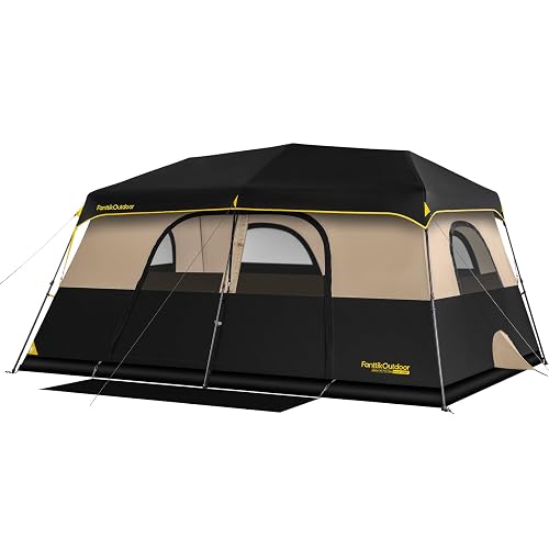FanttikOutdoor Instant Cabin Tent 6/8/10/12 Person Camping