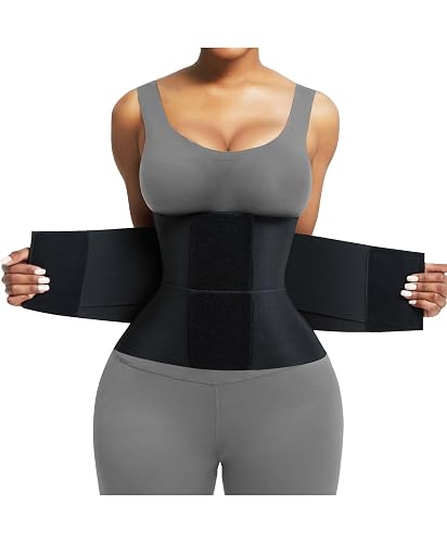 FeelinGirl Waist Trainer Belt Waist Cincher Trimmer