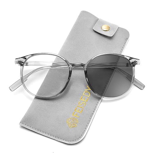 FEISEDY Photochromic Blue Light Blocking Glasses Fashion