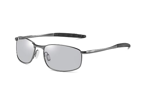 FEISEDY Photochromic Classic Polarized Sunglasses Driving