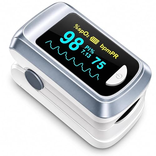 Fingertip Pulse Oximeter Blood Oxygen Saturation Monitor