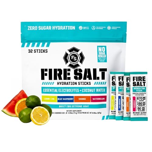 Fire Salt Variety Pack Electrolyte Hydration Sticks