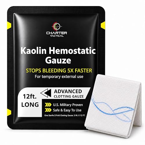 First Aid Advanced Hemostatic Gauze - Flexible