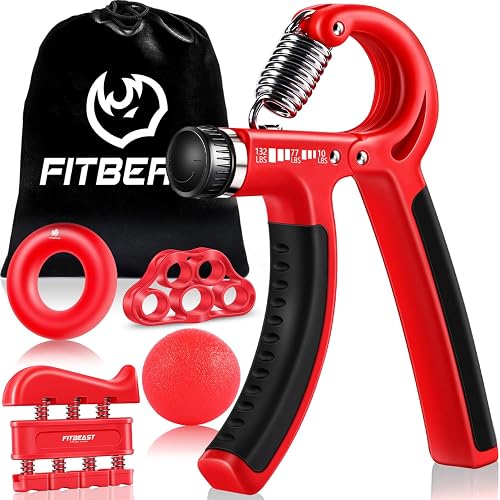 FitBeast Grip Strengthener Forearm Strengthener Hand Grips