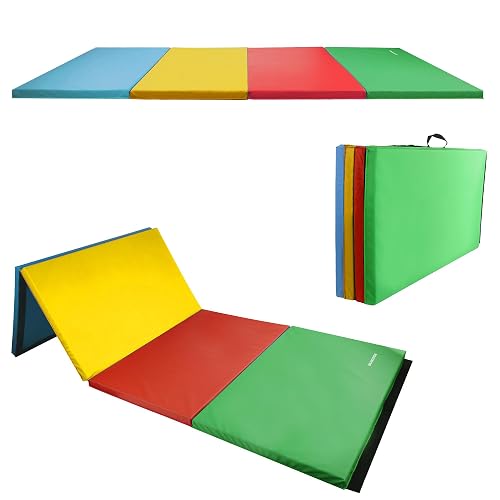 Fitvids x2" Gymnastics Mat with Carrying Handles
